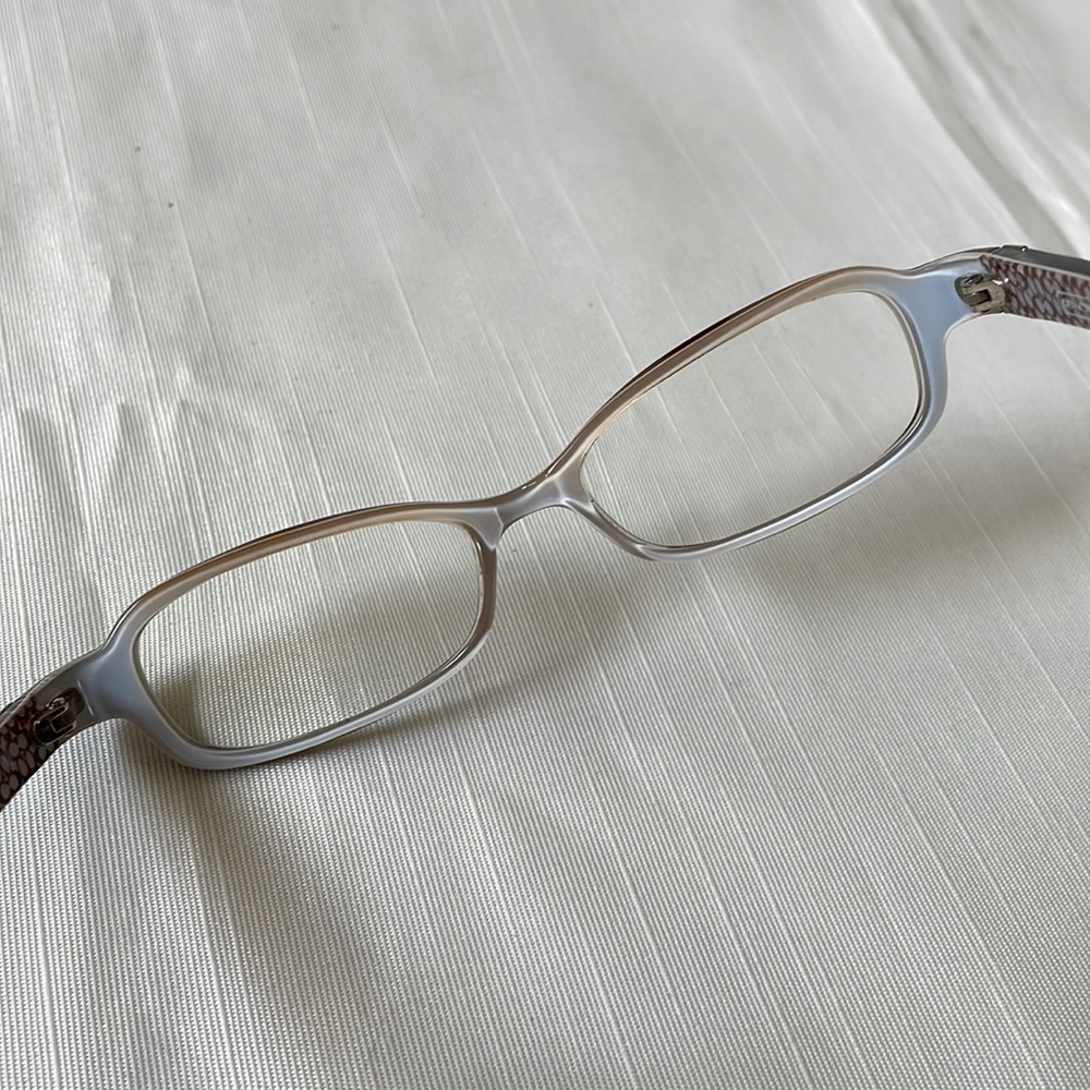 Coach Maple Brown Signature Pattern Frames Rx Gla… - image 5